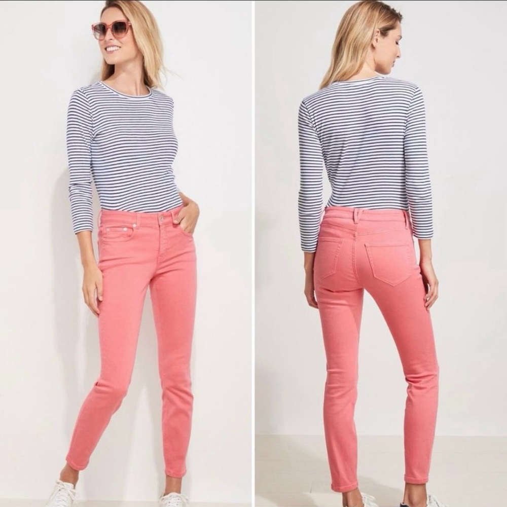 Great peachy coral jeans